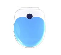 Toilet Seat with Child Seat Built in Toilet Seats Parent and Child Friendly Potty Training Soft Close Family Toilet Lid U V Shape,C-