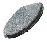 Toilet Seat with Cover Seats Universal Set Bathroom Accessories Silver