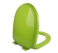Toilet Seat, with Quiet Cushioning and Quick Release Hinge Universal Fit for Standard Size Fixtures(Green)