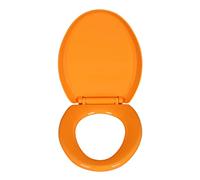Toilet Seat with Slow Close, Never Loosens and Provide The, Durable PP Plastic, Fits Family Hotel Apartment Office Building, White