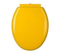 Toilet Seat with Slow Down and Noiseuction Fits O Shape Elongated for Easy to Install and Clean