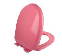 Toilet Seat with Slow Down Mute Ultra Resistant Easy to Install Toilet Lid for U Shape Toilet Seat,White-43~45cm36cm