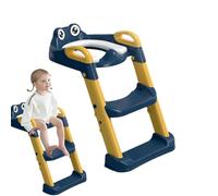 Toilet Seat with Steps, Potty Ladder | Step Potty Training Seat Potty Staircase - Waterproof Potty Training Stepladder, Intensive Potty Seat for ga