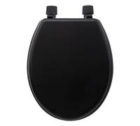 Toilet Seat Wood Black