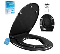 Toilet Seats (Oval Family Seat Black)
