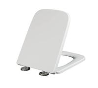 FOELANNE Toilet Seats Toilet Seatreplacement, Soft Close Toilet Seat Quick Release Toilet Lid Cover Heavy Duty UF Material,(36x45cm)