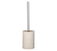 Toilet Set Peanut Beige Polyresin Brush Set Toilet Brush