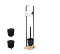 Toilet set Toilet paper holder Toilet brush Free-standing WC stand