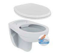 Toilet Set Wall-Hung Rimless Pan + Ideal Standard Astor Seat (PorcherRimless)