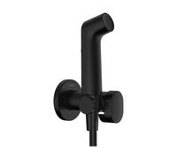 Toilet Shower Hansgrohe 1 spray, EcoSmart, shower holder, shower hose 125 cm Black Mat 29232670