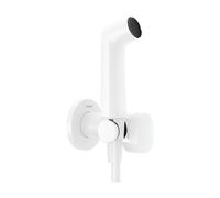 Toilet Shower Hansgrohe 1 spray, EcoSmart, shower holder, shower hose 125 cm Matt White 29232700