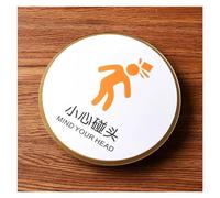 Toilet Sign Acrylic WC Men's and WoMen's Restroom Door Plaque Bathroom Signs