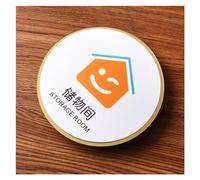 Toilet Sign Acrylic WC Men's and WoMen's Restroom Door Plaque Bathroom Signs