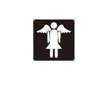 Toilet Sign Floating Bathroom Sign Modern Toilet Logo Door Decor For Apartments Merging Functionality(Type 4)