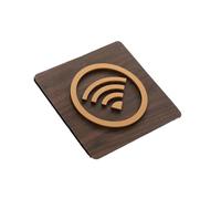 Toilet Sign Toilet Reminder Sign No Smoking Logo No Trespassing Warning Plaque Public Shope Signage For the toilet(13.8x13.8cm,Type 8)