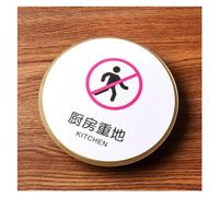 Toilet Signage Acrylic WC Men's and Women's Restroom Door Plaque Bathroom Sign Warm Reminder