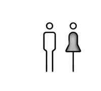 Toilet Signage Toilet Sign Plate As An Accessory For Home Decor Inspired By The Art Of Murals For Wash Room Door