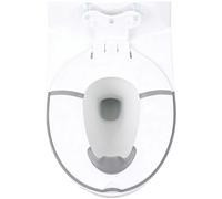 Toilet Splash Guard Pad | Portable, Hygienic Potty Training Mat with Suction Seat - 22.8 x 11.6 Inch PP | Strong Cup Stability, Barrier for Airplanes and Public Toilets, Travel Pillow F