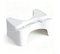 Toilet Stool Squat Adult, 3 Adjustable Heights 6.5",7.4"&8.2" Step Stool for Bathroom, Non-Slip Potty Stool for Pooping
