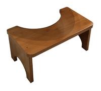 Toilet Stool - Wooden Step Stool Home Squat Aid Anatomical Alignment Natural Colon Health Support Positioning Tool for Easy Digestion