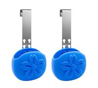 Toilet Tablet Holder 2 Pieces Adjustable Silicone Carrier