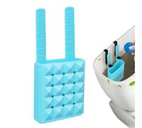 Toilet Tablet Holder for Inside Tank - Adjustable Restroom Accessories | Toilet Tank Bleaching Tablet Bracket | for Renters Apartment Office Hotel Home Vanity Area Spa Studio Beach House Shopping Mall