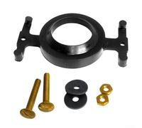 Toilet Tank Bolt Set with Rubbers and Metal Gasket for Eljer and Most Flush Valve Toilets, Complete Installation Kit with Long-Lasting Metal Parts