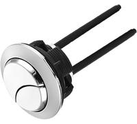 Toilet Tank Button, 1pcs Dual Push Toilet Flush Button, 46mm Round Shape Buttons