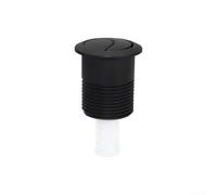 Toilet Tank Button Dual Flush Mechanism for Siamp Chrome Round Push Button Bathroom Fitting