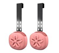 Toilet Tank Cleaning Tablet Holder 2 Pieces Adjustable Silicone Carrier