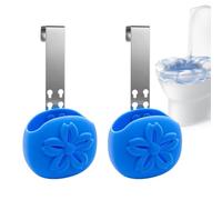Toilet Tank Cleaning Tablet Holder 2 Pieces Adjustable Silicone Hanger