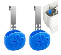 Toilet Tank Cleaning Tablet Holder 2 Pieces Silicone Adjustable Bracket