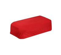 Toilet Tank Cover 4pcs Soft Stretch Washable Protective Sleeves Wear Universal for Bathroom Decor Accessories(Red)