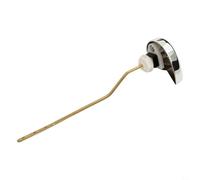 Toilet Tank Lever Handle Side Mount Flush Mechanism Metal Construction Angle Hardware For TOTO Bathroom Fixtures Silver Golden Finish 8cm Wrench Width 21cm Length