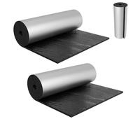 Toilet Tank Liner Anti-Condensation, 2Pcs Aluminum Foil Self-Adhesive Toilet Tank Insulation Kit, Waterproof Anti-Freeze Cover Tanks Liner, for Shower Sink Bathroom Kitchen, 40cmx100cm