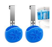 Toilet Tank Tablet Holder | Silicone Adjustable Bracket | Adjustable Toilet Tank Tablet Holder | for Daily Bathroom Household Home Hotel Offices Travel RV Guest Room