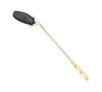 Toilet Tank Trip Lever Replacement With Front Mount Design Compatible With Most Standard Flush Valves(Black bronze)
