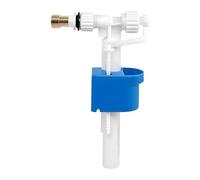 Toilet Tank Valve Kit - Durable Copper Fitting, Quick Setup Mechanism, Reliable Refill | Prevents Overflow Leakage Problems and Improves Service Operations for Commercial