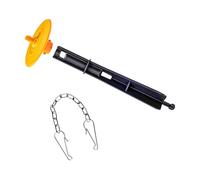 Toilet Tanks Repair Parts Set Contains Lid Guide Chain Long Lasting Construction for Single Flush Systems Toilet Maintenance Set