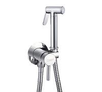 Toilet tap with Hand Shower, Intimate Hygiene for Bidet Replacement, hot and Cold Water Mixer with Hand Shower