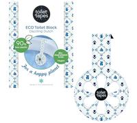 Toilet Tapes - With 220+ flushes and up to 90% less plastic alternative to toilet block - inconspicuous hanging toilet fragrance conditioner - toilet fragrance, Dazzling Dutch