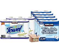 Toilet Tissue Roll Triple Satin 3-Ply Toilet Tissue 20x Rolls - Ultimate Household Convenience Sucasa