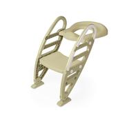 Toilet Trainer With Adjustable Non-Slip Ladder - Green Dolu Green One Size