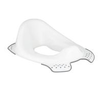 Toilet Training Seat Combo Unisex White for Safe Toddler Loo Potty Training in The Bathroom and Home Tiny to Tots Toddler Toilet Training Range Oval Shape (White, 1 Pack)