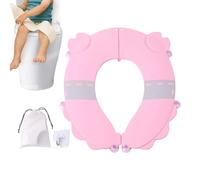 Toilet Training Seat, Splash-proof Potty Training Seat for Toilet, Foldable Non-Slip Portable for Children, Baby, Travel, Car, Bathroom, Household