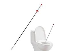 Toilet Unclog Tool - 4-Claw Plumbing Grabber Stick, Flexible Drain Cleaner | Pipe Unclogging, Long Reach Grabber for Kitchen Sink, Toilet Clog Remover, Bathroom Cleaning Helper for Home