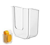 Toilet Wipe Holder, Bathroom Wipe Holder | Wall Mounted Container Wipe Holder Box Organizer - Refillable Adhesive Tissue Storage For Colleagues