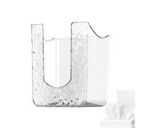 Toilet Wipes Holder Adhesive Refillable Tissue Wipes Dispenser Wall Mount