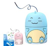 Toilet Wonder Clean and Fresh, Cute Dinosaur-shaped Toilet Bowl Cleaner Bottle, Bathroom Toilets Tank Deodorizer Wonder & Fresheners with Ocean, Jasmine and Peach Scent(Sky Blue Ocean)