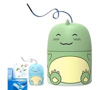 Toilet Wonder Clean and Fresh, Cute Dinosaur-shaped Toilet Bowl Cleaner Bottle, Bathroom Toilets Tank Deodorizer Wonder & Fresheners with Ocean, Jasmine and Peach Scent(Green Jasmine)